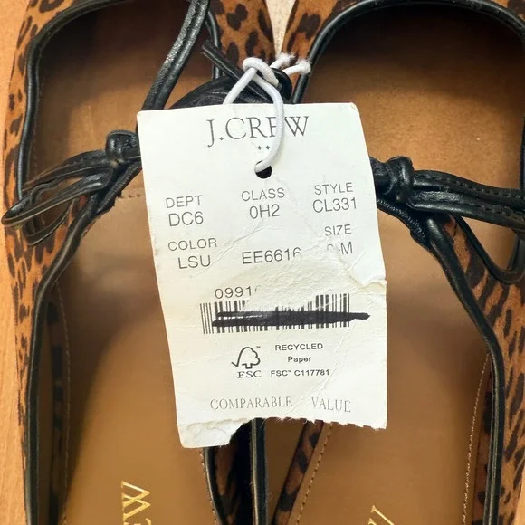 J. Crew Bow slip-on mules size 9 new - Picture 6 of 7